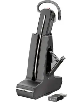 POLY Savi 8245 DECT 1880-1900 MHz Headset +USB-A to USB-C кабел +D400 8D3H2AA#ABB