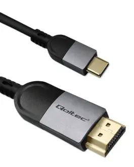 Qoltec USB C to HDMI 4K кабел 60Hz 32AWG 2m