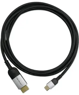 Alternative view of Qoltec USB C to HDMI 4K кабел 60Hz 32AWG 2m