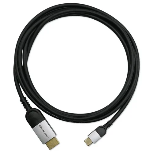 Alternative view of Qoltec USB C to HDMI 4K кабел 60Hz 32AWG 2m
