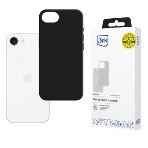 3MK Matt Case iPhone 16E черен