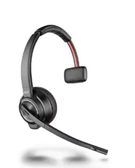 Alternative view of POLY Savi 8210 UC Microsoft Teams Certified DECT 1880-1900 MHz USB-A Headset 8D3F1AA#ABB