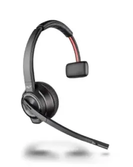 Alternative view of POLY Savi 8210 UC DECT 1880-1900 MHz USB-A Headset 8D3E9AA#ABB