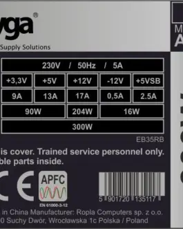 Alternative view of AKYGA захранващ блок TFX 300W