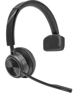 POLY Savi 7410 Office Monaural Microsoft Teams Certified DECT 1880-1900 MHz Headset 8L593AA#ABB