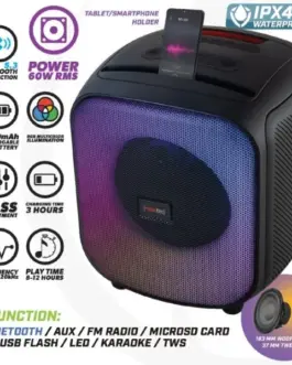 Alternative view of Rebeltec Bluetooth speaker FM/USB PowerCUBE 500
