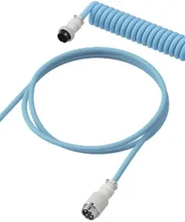 Alternative view of Кабел за клавиатура HyperX Coiled Cable USB-C Light Blue-White