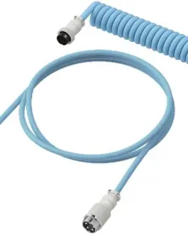 Alternative view of Кабел за клавиатура HyperX Coiled Cable USB-C Light Blue-White
