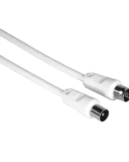 Антенен кабел HAMA Коаксиален мъжко - женско 1.5 м 75dB