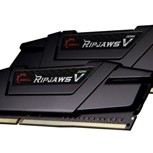 Alternative view of Памет за компютър G.SKILL Ripjaws V Black 16GB(2x8GB) DDR4 3200MHz F4-3200C16D-16GVKB