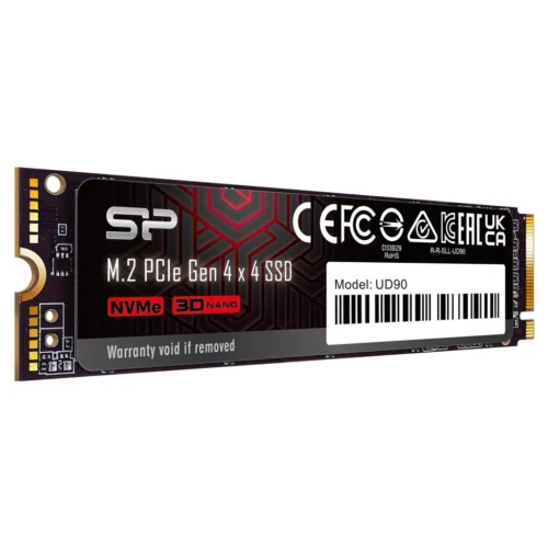 Alternative view of SSD диск Silicon Power UD90, M.2-2280, PCIe Gen 4x4, NVMe, 2000GB