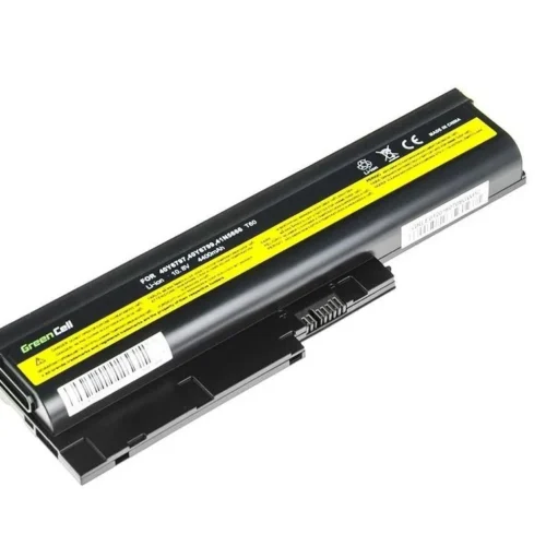 Alternative view of Батерия  за лаптоп GREEN CELL, IBM Lenovo ThinkPad T60 T61 R60 R61, 10.8V, 4400mAh