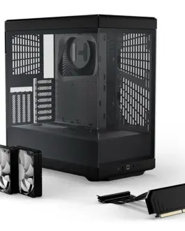 Alternative view of Кутия за компютър HYTE Y40 Tempered Glass, Mid-Tower, Черна, Стъклени панели