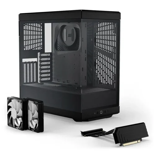 Alternative view of Кутия за компютър HYTE Y40 Tempered Glass, Mid-Tower, Черна, Стъклени панели