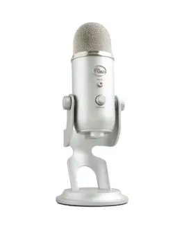 Настолен микрофон Logitech Blue YETI - Silver