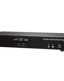 KVM превключвател ATEN CS1842-AT-G 2 порта USB 3.0