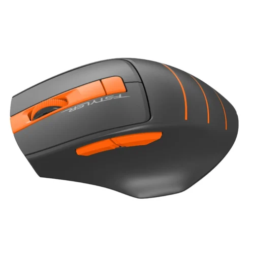 Alternative view of Мишка за компютър, оптична A4tech FG30S Fstyler, Оранжев