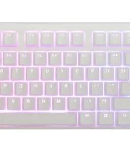 Геймърскa механична клавиатура Ducky One 3 Pure White TKL Hotswap Cherry MX Brown RGB PBT