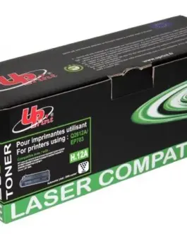 Тонер касета UPRINT Q2612A/EP703, HP/CANON, Черен