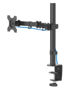 Alternative view of Стойка за монитор за бюро HAMA Регулируема, 13" - 32", 10 кг, Swivel/Tilt, Черен