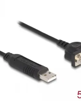 Alternative view of Адаптер DeLock, USB 2.0 - RS-232 D-Sub 9 женско, 50 см