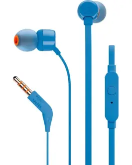 Слушалки JBL T110 In Ear Син