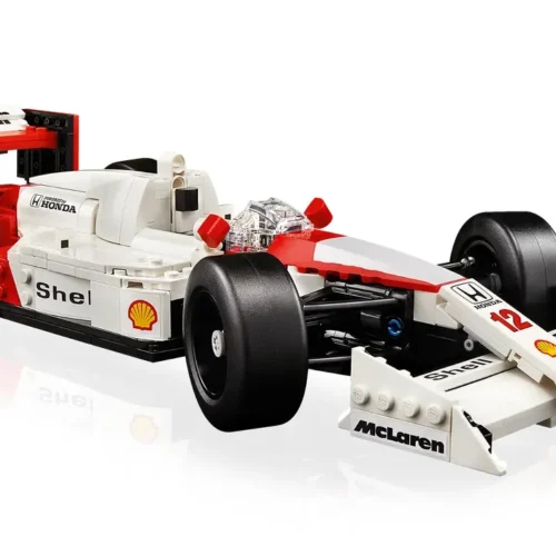 Alternative view of LEGO Icons - McLaren MP4/4 and Ayrton Senna - 10330