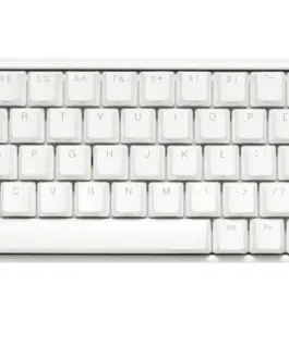 Alternative view of Геймърскa механична клавиатура Ducky One 3 Pure White SF 65%, Hotswap Cherry MX Black, RGB, PBT Keycaps