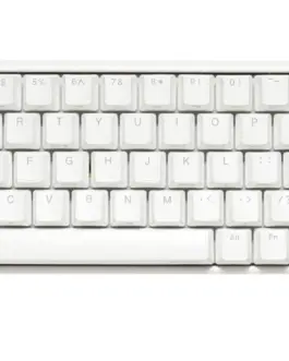 Alternative view of Геймърскa механична клавиатура Ducky One 3 Pure White SF 65%, Hotswap Cherry MX Black, RGB, PBT Keycaps