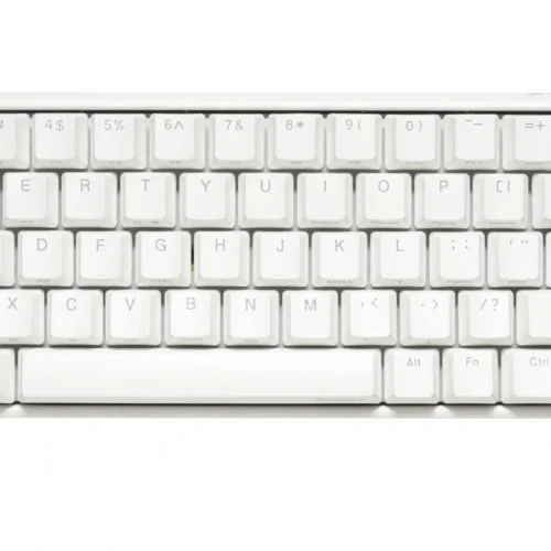 Alternative view of Геймърскa механична клавиатура Ducky One 3 Pure White SF 65%, Hotswap Cherry MX Black, RGB, PBT Keycaps