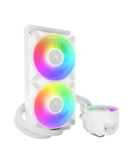 Alternative view of Охладител за процесор Arctic Liquid Freezer III 240 RGB White