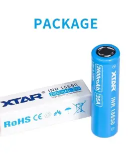 Акумулаторна батерия XTAR  18650  2600mAh Li-ion