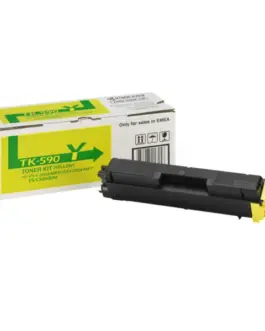 Alternative view of КАСЕТА ЗА KYOCERA MITA FS C2026/C2126/C2526/C2626/C5250/ECOSYS M6026/M6526 - Yellow - TK590Y (TK-590Y) - PN 1T02KVANL0