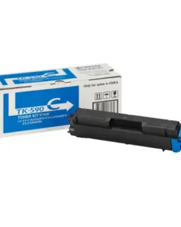 КАСЕТА ЗА KYOCERA MITA FS C2026/C2126/C2526/C2626/C5250/ ECOSYS M6026/M6526 - Cyan - TK590C (TK-590C) - PN