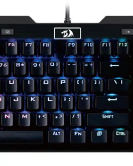 Клавиатура Redragon Indrah механична геймърска RGB K555-BK Blue Switches