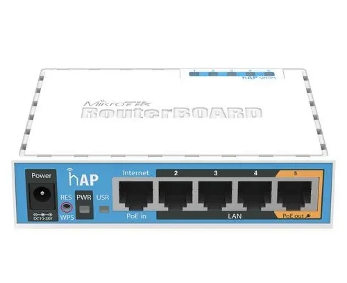 Точка за достъп Mikrotik  hAP RB951UI-2ND