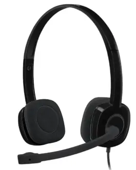 Alternative view of СЛУШАЛКИ LOGITECH H151 - Wired - Black - PN 981-000589