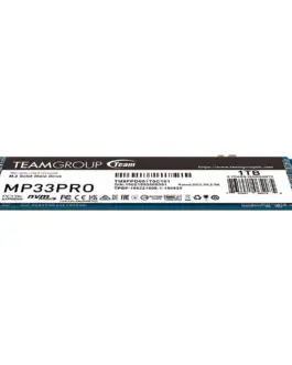 Alternative view of SSD диск Team Group MP33 PRO, M.2 2280 NVMe, 1TB,  PCIe Gen3x4