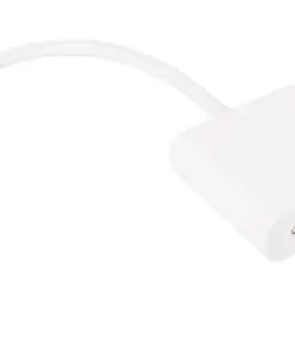 Alternative view of VCom Адаптер Adapter Mini HDMI CM to VGA F White - CG592-0.15m