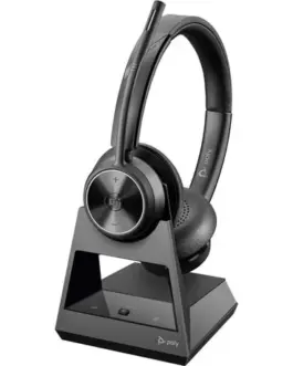 POLY Savi 7320 UC Stereo Microsoft Teams Certified DECT 1880-1900 MHz Headset 8L553AA#ABB