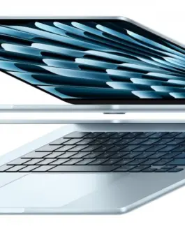 Alternative view of Apple MacBook Air 15.3: M4 10/10, 16GB, 512GB - Sky Blue