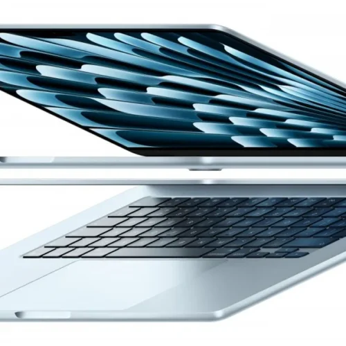 Alternative view of Apple MacBook Air 15.3: M4 10/10, 16GB, 512GB - Sky Blue