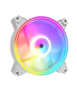 MODECOM VOLCANO APEX 120 ARGB бял REVERSE FAN