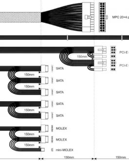 Alternative view of AKYGA захранващ блок ATX 700W B1