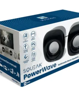 Alternative view of SQUEAK PC SPEAKERS POWERWAVE S Q1003