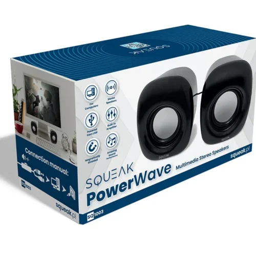 SQUEAK PC SPEAKERS POWERWAVE S Q1003