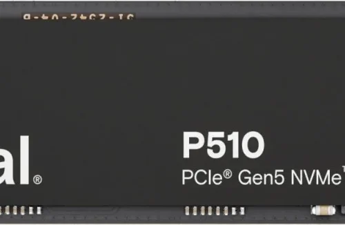 Crucial SSD P510 1TB M.2 NVMe Gen5 2280 11000/9500 MB/s