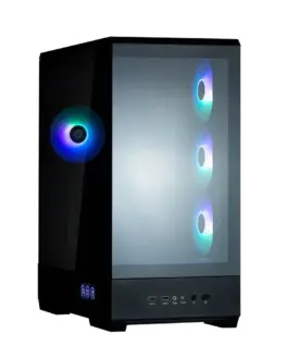 Zalman кутия за компютър P50 DS Mid-Tower 4 fans ARGB черен