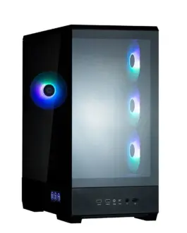 Zalman кутия за компютър P50 DS Mid-Tower 4 fans ARGB черен