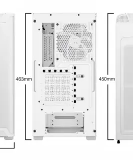 Alternative view of Be quiet! кутия за компютър Pure Base 501 LX ARGB бял
